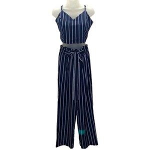 Pinstripe Two Piece Set